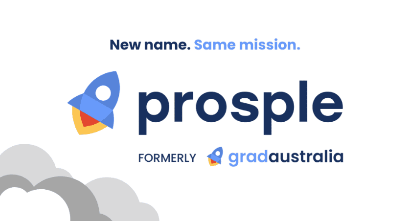 GradAustralia is rebranding to Prosple