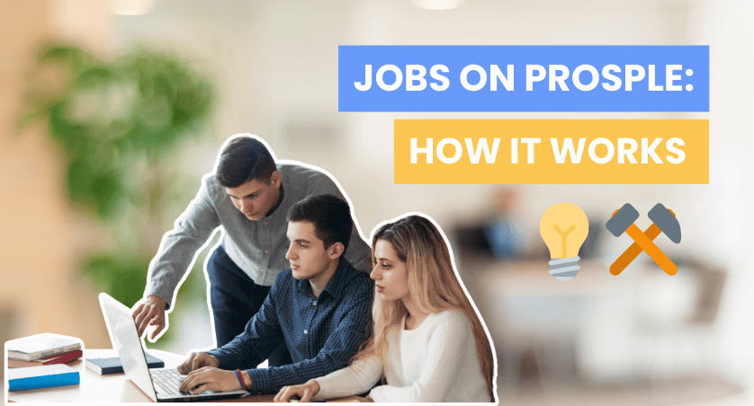 Jobs on Prosple: How it works 